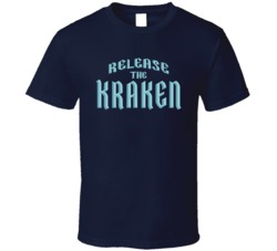 Release The Kraken Seattle Hockey Team Sports Fan T Shirt