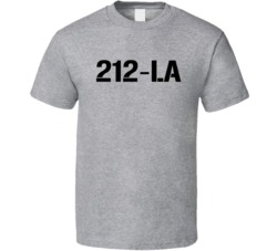 212-la Area Code Los Angeles Cardboard Cutout In Stadium Sports Fan T 