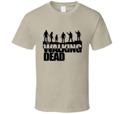The Walking Dead Twd Shilouette T Shirt