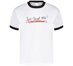 Just Shoot Me Logo David Spade T Shirt
