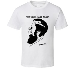 What's On A Man's Mind Sigmund Freud Sexy Woman Double Image T Shirt