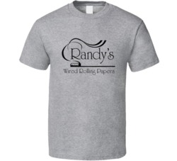 Randys Wired Rolling Papers T Shirt