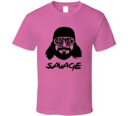 Macho Man Randy Savage Silhouette T Shirt