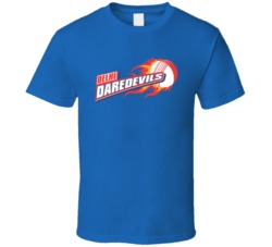 Delhi Daredevils Ipl League Cricket Sports Fan T Shirt