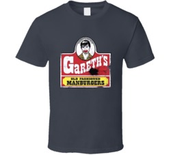 Gareths Old Fashioned Manburgers Walking Dead T Shirt