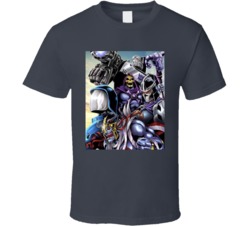 Villains Megatron Mummra Shredder Skeletor Cobra T Shirt