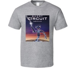 Short Circuit Johnny Five 5 Is Alive T Shirt