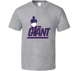 New York Football Andre The Giant Mashup T Shirt