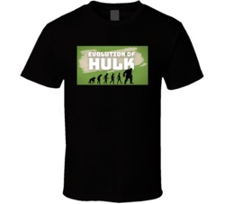 Evolution Of The Hulk T Shirt