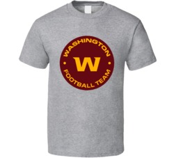Washington Football Team Logo W T Shirt