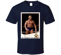 Paul Orndorff Mr Wonderful Wrestling Card T Shirt