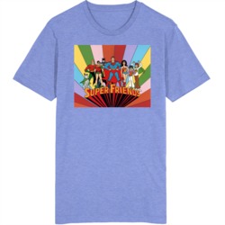 Super Friends Vintage Cartoon T Shirt