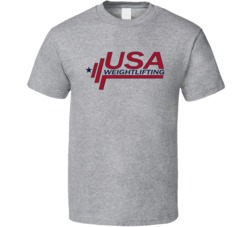 Usa Weightlifting Logo T Shirt