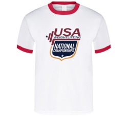 Usa Weightlifting National Championships T Shirt