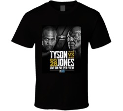 Pay Per View Mike Tyson Roy Jones Jr Boxing November T Shirt