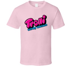 Trolli Candy Weirdly Awesome Logo T Shirt