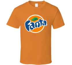 Fanta Orange Pop Logo T Shirt