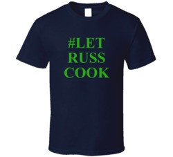 Let Russ Cook Seattle Football Russel Wilson T Shirt