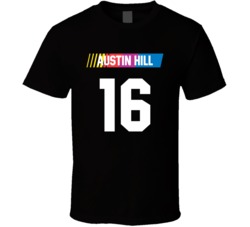 Austin Hill 16 Nascar Driver Fan T Shirt