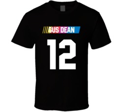 Gus Dean 12 Nascar Driver Fan T Shirt