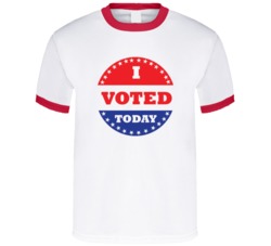 I Voted Today Usa Election T Shirt