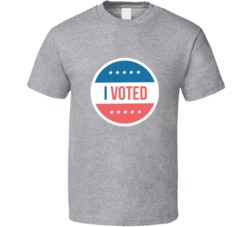 I Voted Retro American Election Political T Shirt