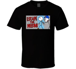 Henry Stickman Stickmin Escape The Prison T Shirt