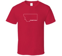 Trumptana Republican Trump Montana T Shirt
