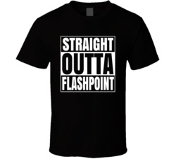 Straight Outta Flashpoint The Flash Batman T Shirt