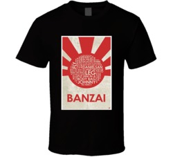 Banzai Sweep The Leg Cobra Kai Karate Kid T Shirt