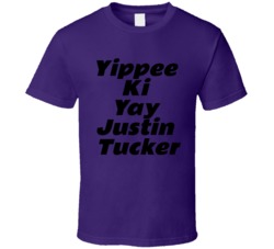Yippee Ki Yay Justin Tucker Baltimore T Shirt