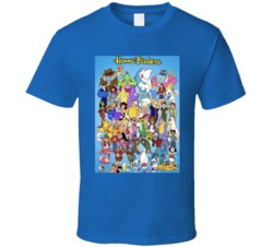 Hannah Barbera Characters Cartoon T Shirt