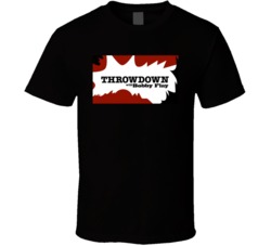 Throwdown With Bobby Flay Logo Food Network T Shirt