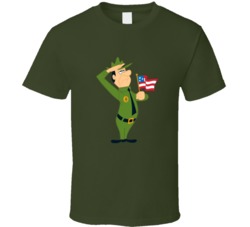 Ranger Smith Yogi Bear Hannah Barbera T Shirt