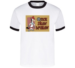 Quick Draw Mcgraw Hannah Barbera T Shirt