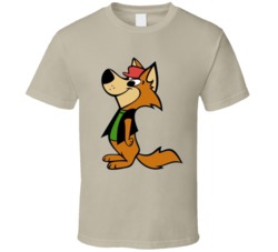 Ding A Ling Wolf Hokey Cartoon T Shirt