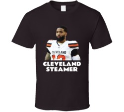 Cleveland Steamer Odell Beckham Jr Football T Shirt