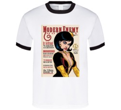 Modern Enemy Magazine Dr Girlfriend Monarch Venture Bros T Shirt