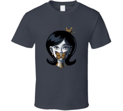 Dr Girlfriend Silence Of The Lambs Venture Bros Monarch T Shirt