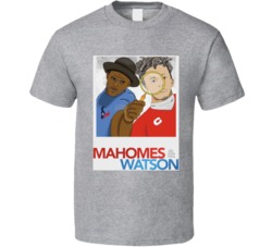 Patrick Mahomes And Watson Deshaun T Shirt