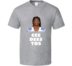 Ceedee Lamb Cee Dees Tds Dallas Football T Shirt