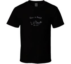 Rest In Peace Lil Peep Tribute T Shirt