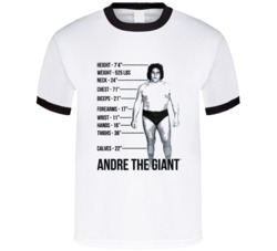 Andre The Giant Wwf T Shirt