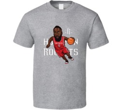 James Harden 14 Houston Basketball T Shirt