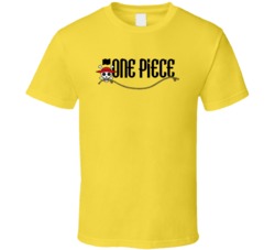 One Piece Logo Manga Monkey D Luffy T Shirt