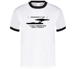 Property Of Uss Cerritos Ncc 75567 Star Trek Lower Decks T Shirt