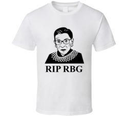 Rip Rbg Ruth Bader Ginsberg Supeior Court Judge T Shirt