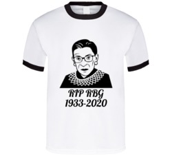 Rip Rbg Tribute Ruth Bader Ginsberg Supreme Court Judge T Shirt