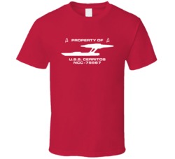 Property Of Uss Cerritos Star Trek Lower Decks Ship T Shirt