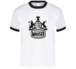 Mauser Pistol Gun Logo T Shirt